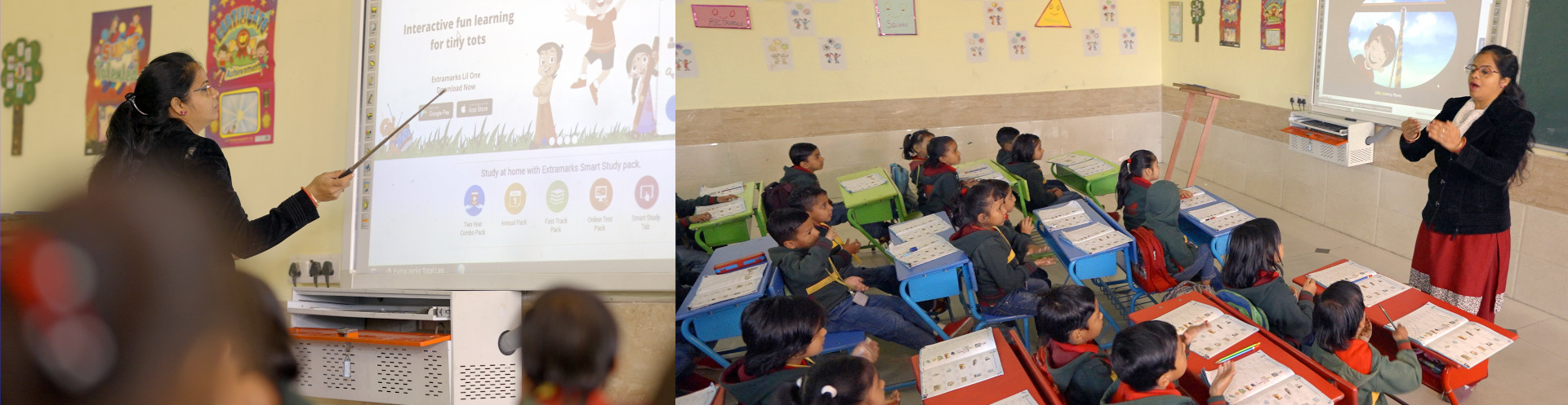 Digital Classroom School in Banswara | Extramarks Enabled